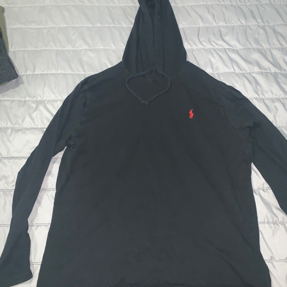 Polo Ralph Lauren Long Sleeve Hooded T Shirt
